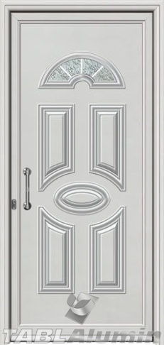 Πόρτα αλουμινίου A-640 – έτοιμη προς τοποθέτηση