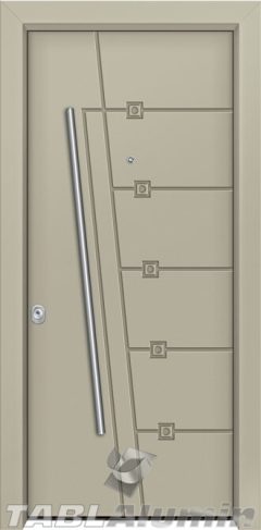 Θωρακισμένη πόρτα Θ-1220-G TABLALUMIN
