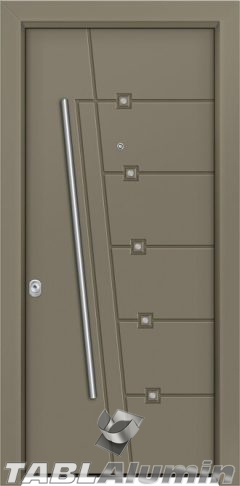 Θωρακισμένη πόρτα Θ-1230-G TABLALUMIN